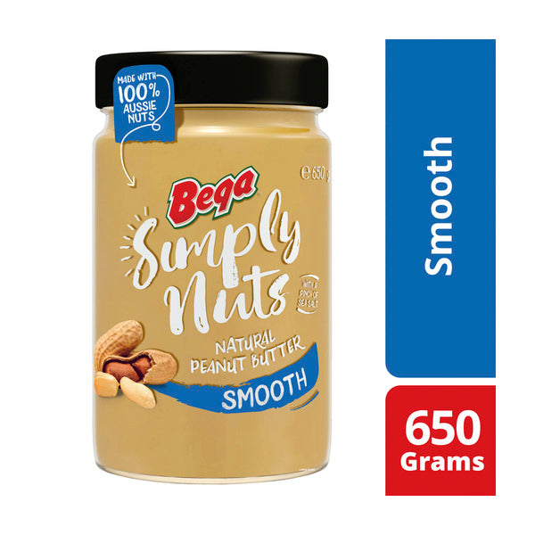 Bega Simply Nuts Smooth Peanut Butter | 650g