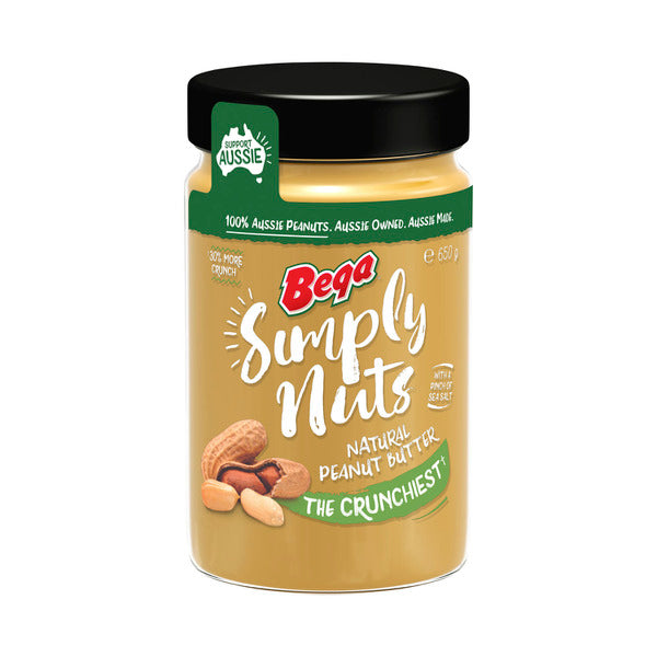 Bega Simply Nuts The Crunchiest Peanut Butter | 650g