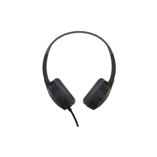 Belkin SOUDNFORM Mini Wired On-Ear Headphones for Kids (Black)