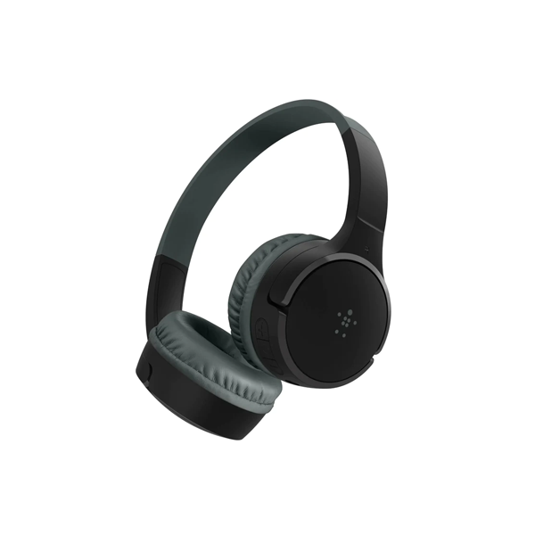 Belkin SOUNDFORM Mini Wireless On-Ear Headphones for Kids (Black)
