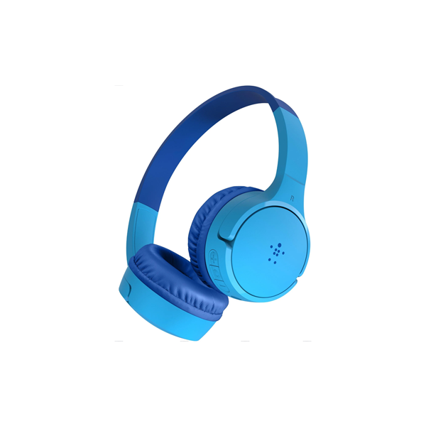 Belkin SOUNDFORM Mini Wireless On-Ear Headphones for Kids (Blue)