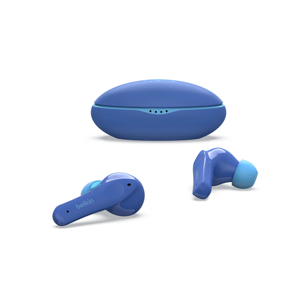 Belkin SOUNDFORM Nano True Wireless In-Ear Headphones for Kids (Blue)