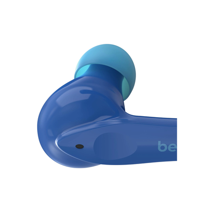 Belkin SOUNDFORM Nano True Wireless In-Ear Headphones for Kids (Blue)