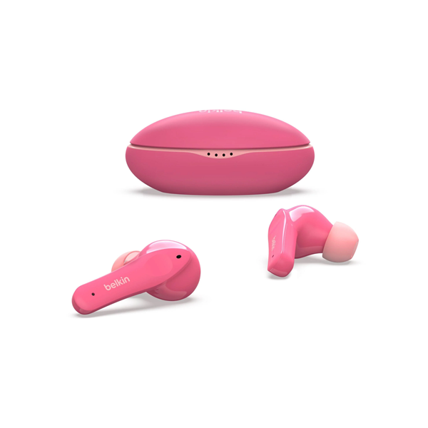 Belkin SOUNDFORM Nano True Wireless In-Ear Headphones for Kids (Pink)