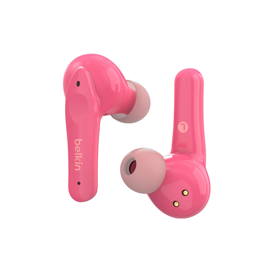 Belkin SOUNDFORM Nano True Wireless In-Ear Headphones for Kids (Pink)