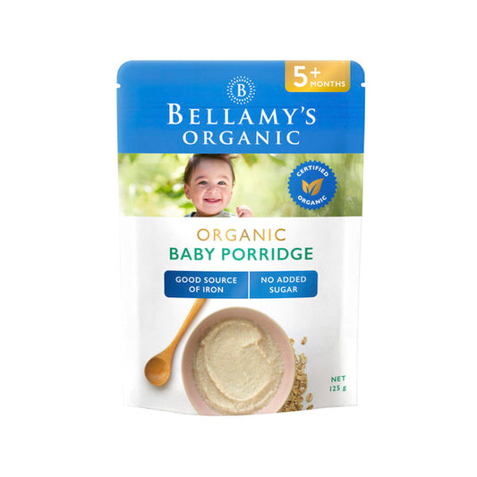 Bellamy's Organic Porridge Baby Cereal | 125g x 2 Pack