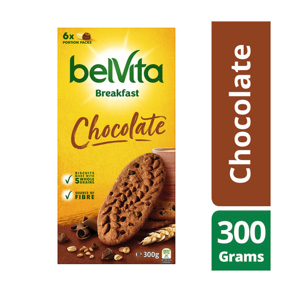 Belvita Chocolate Breakfast Biscuits 6 Pack | 300g