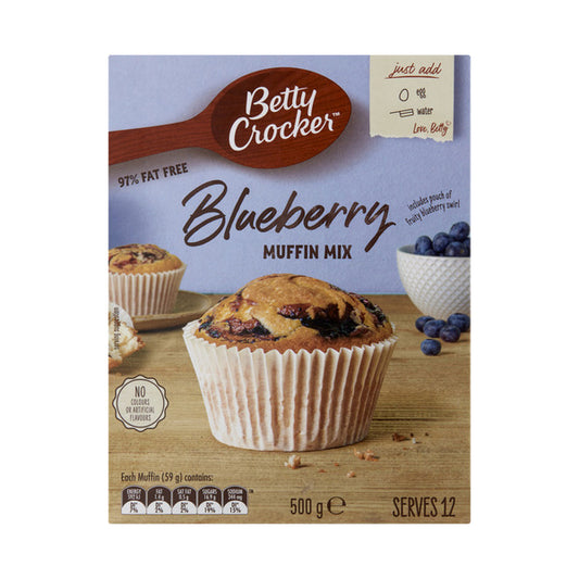 Betty Crocker Blueberry Muffin Mix | 500g