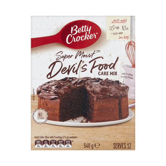 Betty Crocker Devil's Food Cake Mix | 540g