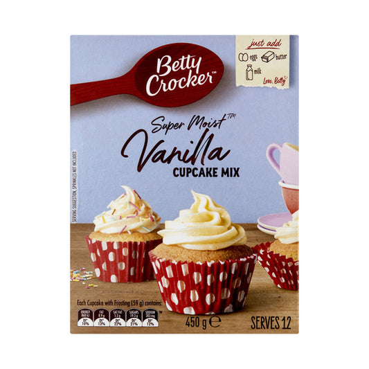 Betty Crocker Vanilla Cupcake Mix | 450g