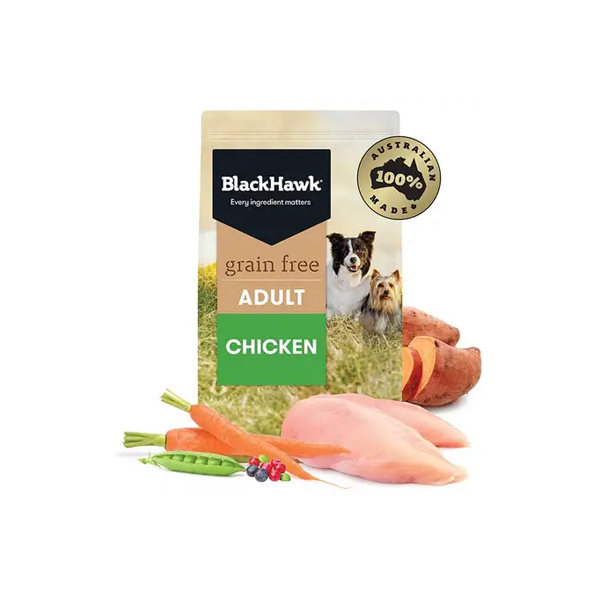 Black Hawk Grain Free Chicken Adult Dog Food Shop and Dispatch