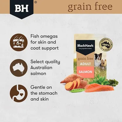 Black Hawk Grain Free Salmon Adult Dog Food