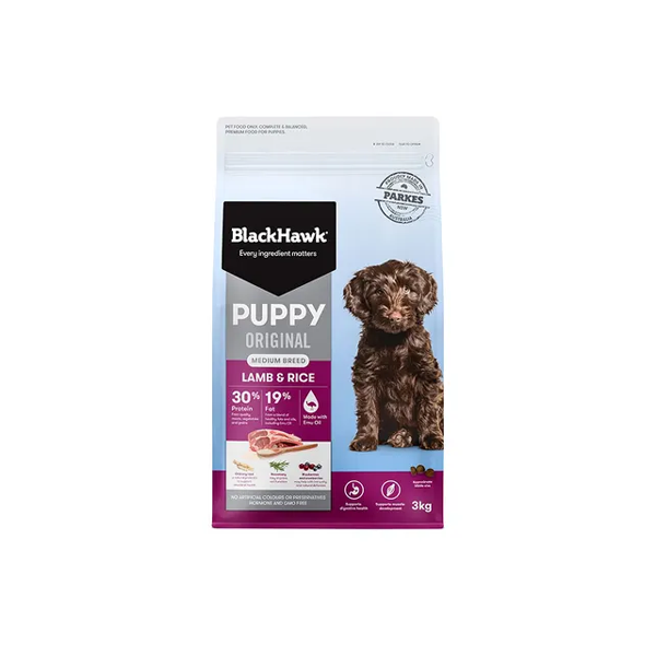 Black Hawk Lamb & Rice Medium Puppy Food