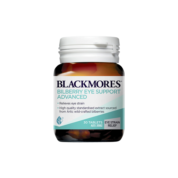 Blackmores Bilberry Eye Support Advanced 30 Tablets