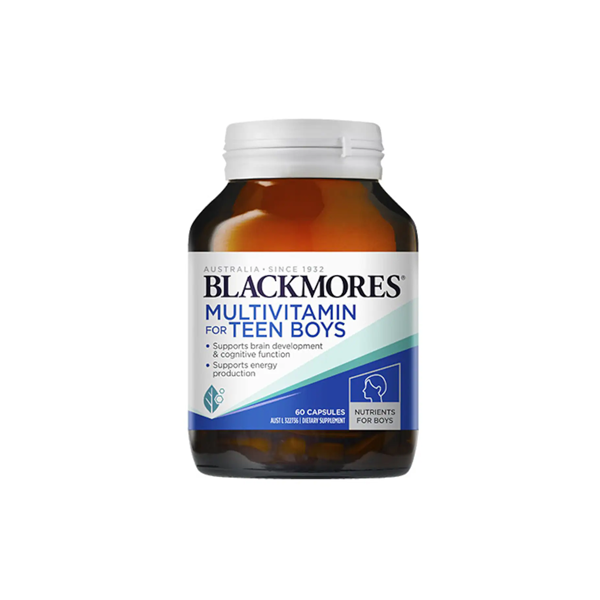 Blackmores Multivitamin for Teen Boys 60 Capsules – Shop & Dispatch