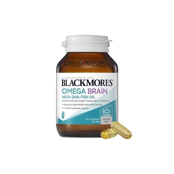 Omega Brainwave Blackmores Omega Brain Health 60 Capsules – Shop & Dispatch