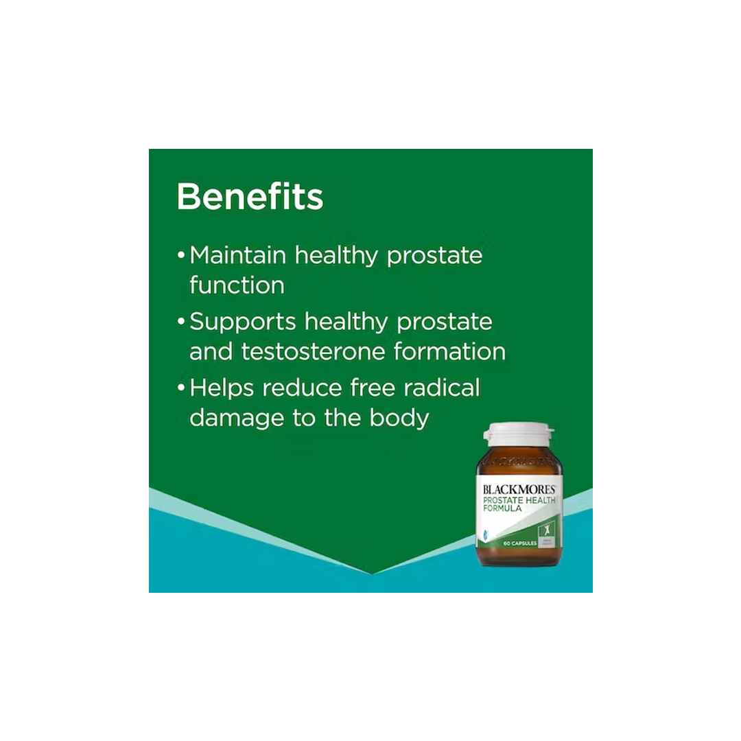 Blackmores Prostate Health Formula 60 Capsules