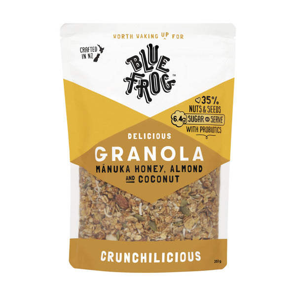 Blue Frog Probiotic Granola Manuka Honey & Almond | 350g