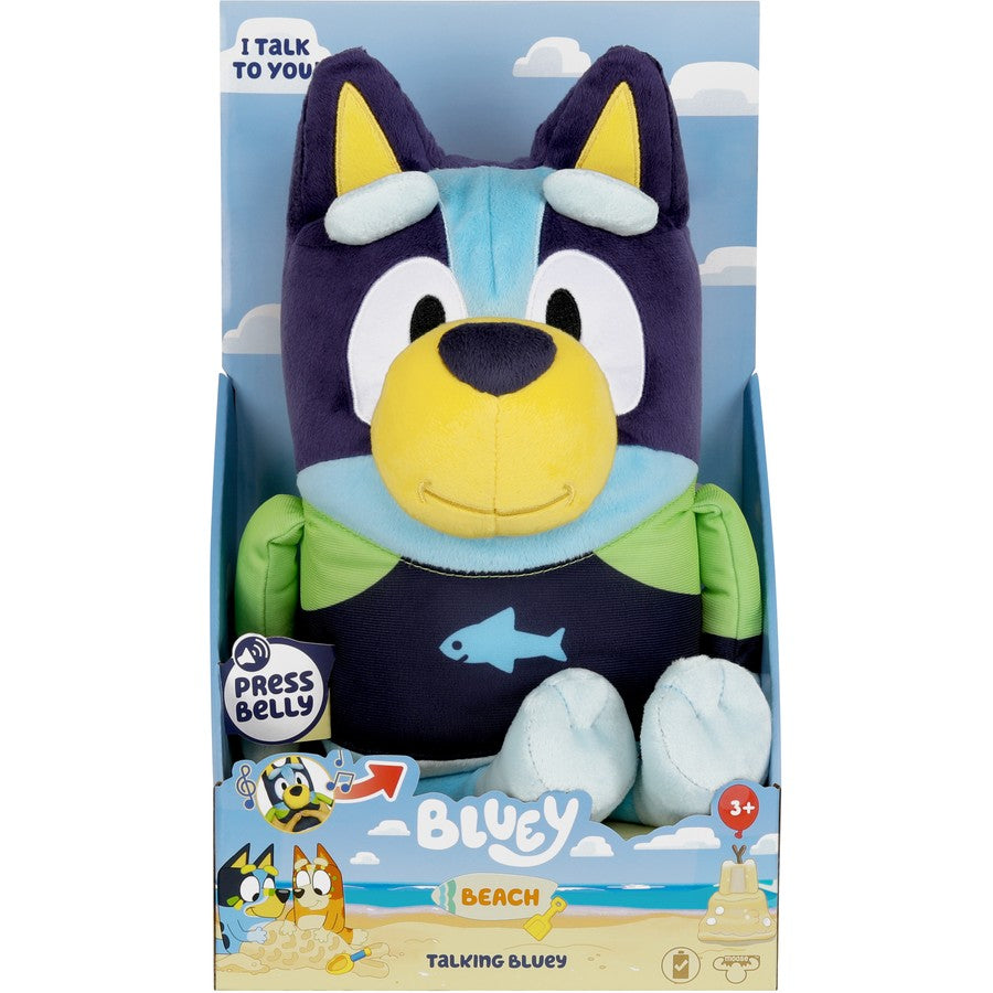 Bluey Beach Talking Sound Effects Plush 30.5cm