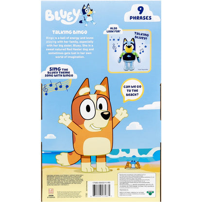 Bluey Beach Talking Sound Effects Plush 30.5cm