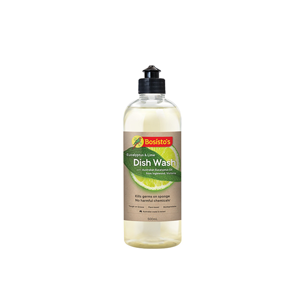 Bosisto's Eucalyptus & Lime Dish Wash 500ml