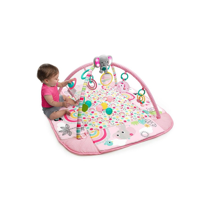 Bright Starts 5in1 Baby Your Way Play Mat Activity Gym/Ball Pit Rainbow Tropics