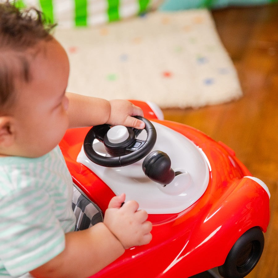 Bright Starts Little Speedster 3-in-1 Car Walker - Red Racer