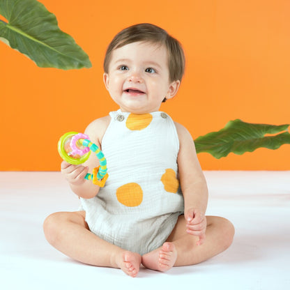 Bright Starts™ Grab & Spin™ Rattle and Teether Toy