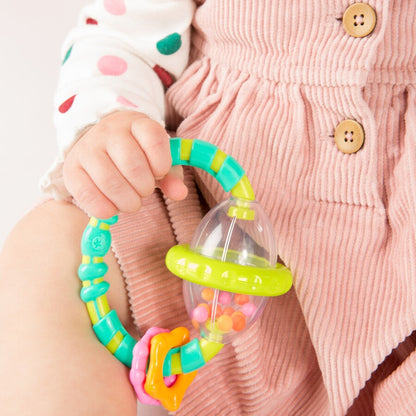 Bright Starts™ Grab & Spin™ Rattle and Teether Toy