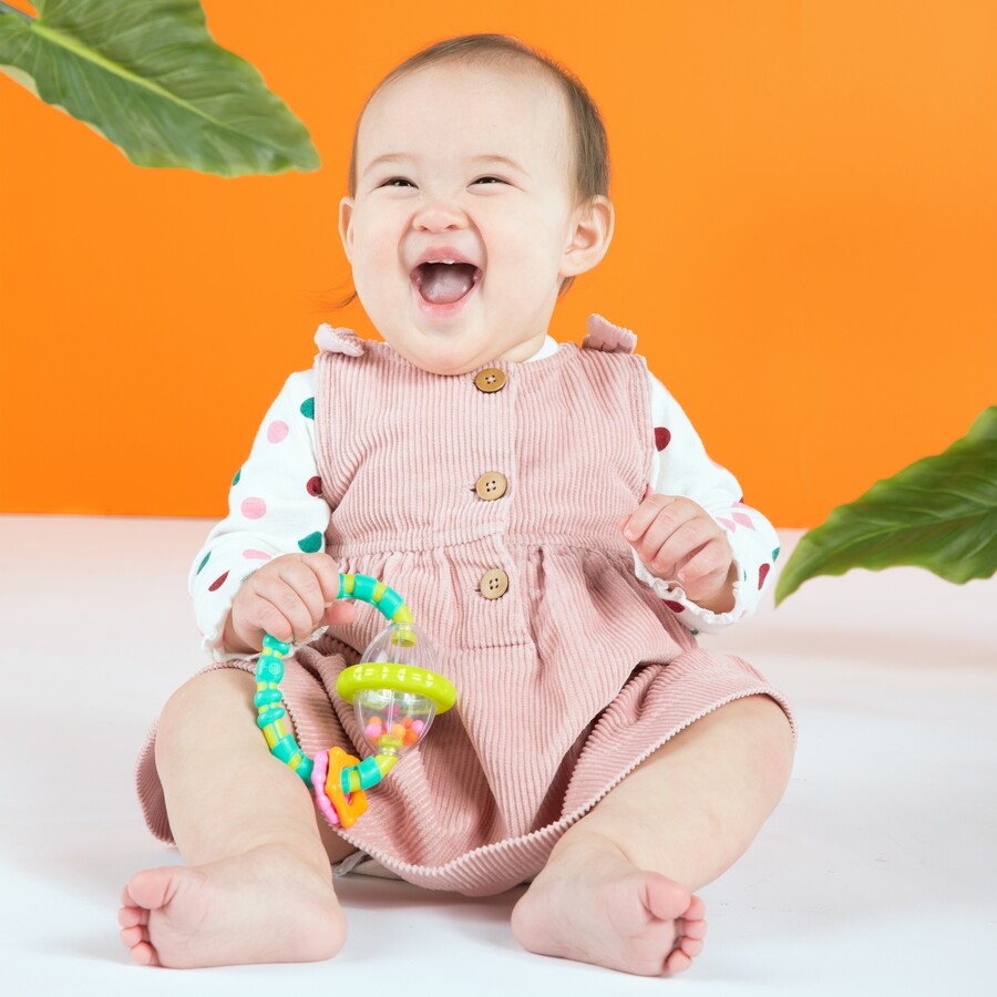 Bright Starts™ Grab & Spin™ Rattle and Teether Toy