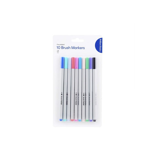 Brilliant Basics Brush Marker 10 Pack