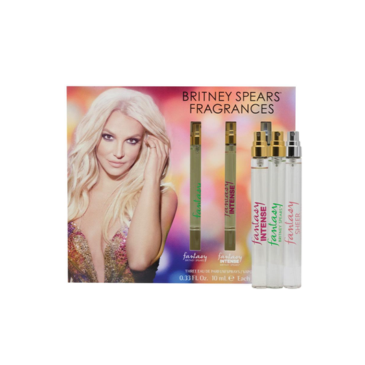 Britney Spears Fantasy 10ml + Fantasy Intense 10ml + Fantasy Sheer 10ml 3 Piece Spray Pen Coffret