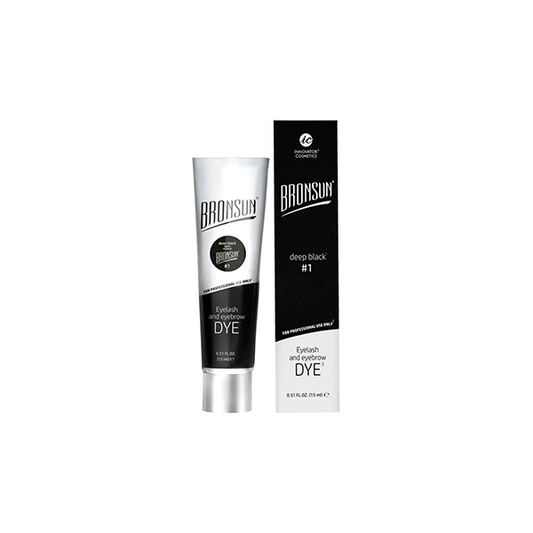 Bronsun Lash & Brow Dye Deep Black 15ml