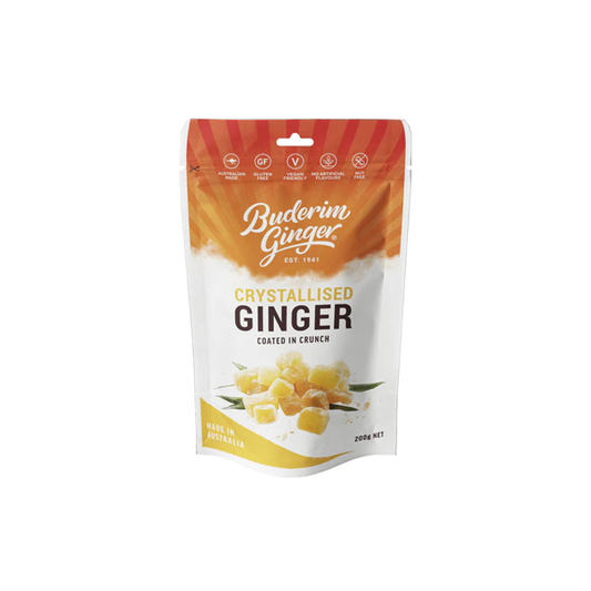 Buderim Ginger Crystallised Ginger | 200g