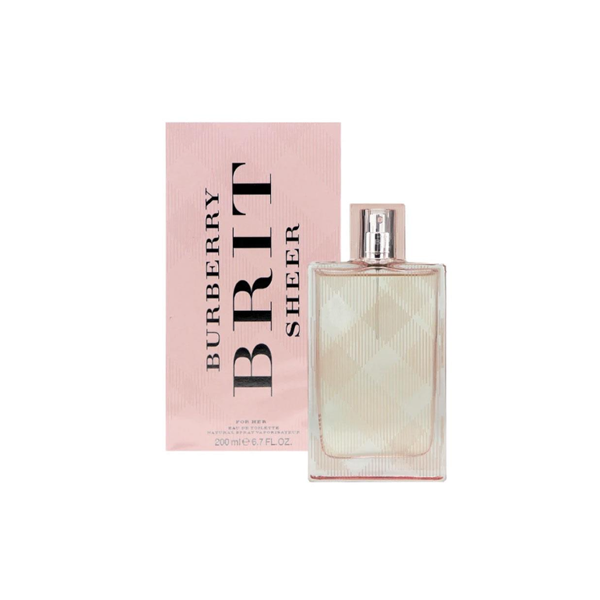 Burberry Brit Sheer for Women Eau De Toilette 200ml