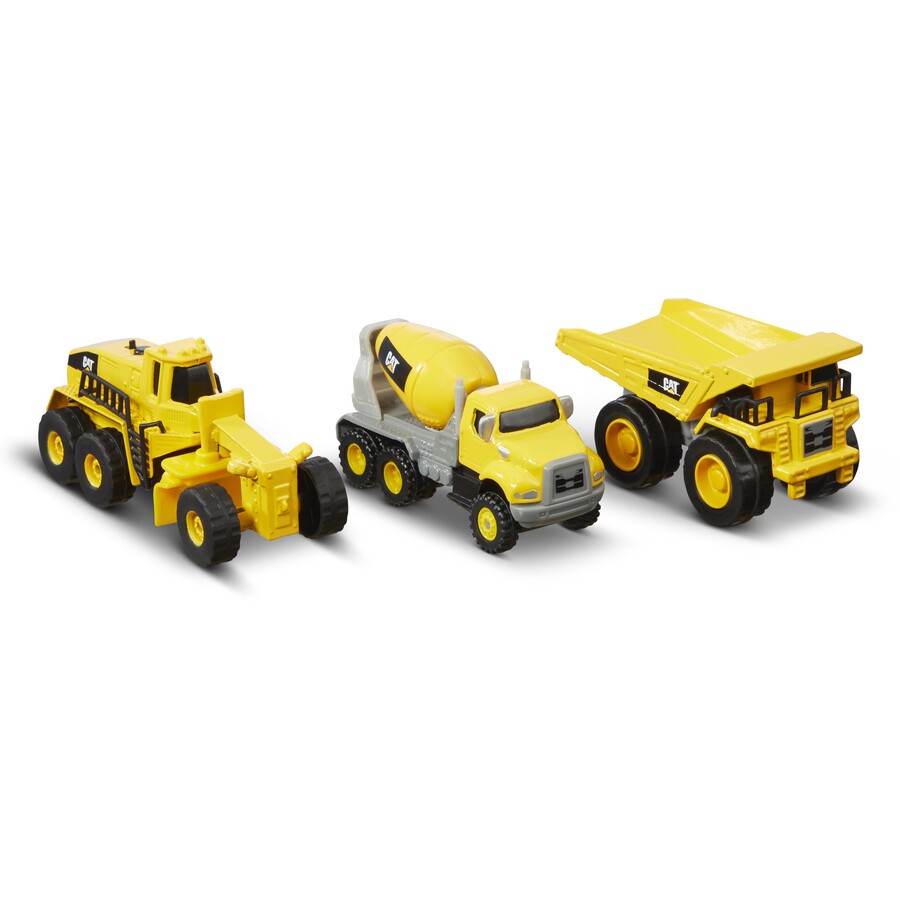 CAT Metal Die Cast Machines 3 Pack