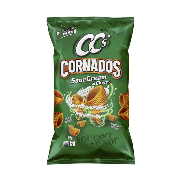 CC's Cornados Sour Cream & Chives | 110g