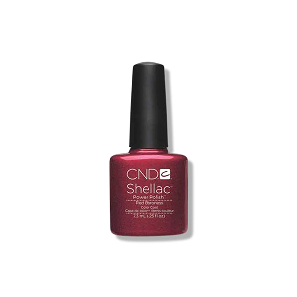 Shellac Fiery Red CND Shellac Gel Polish Red Baroness 7.3ml – Shop & Dispatch