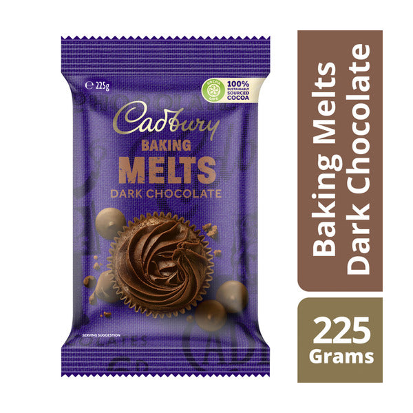Cadbury Baking Dark Chocolate Melts 225g Shop & Dispatch