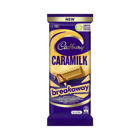 Cadbury Caramilk Breakaway Chocolate Block | 180g