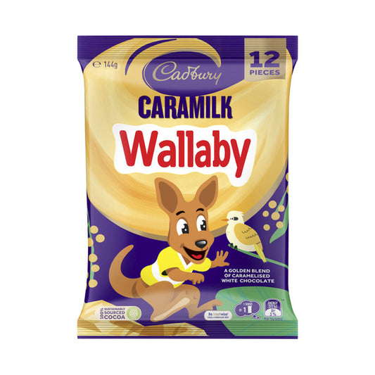 Cadbury Caramilk Wallaby Chocolate Sharepack | 144g