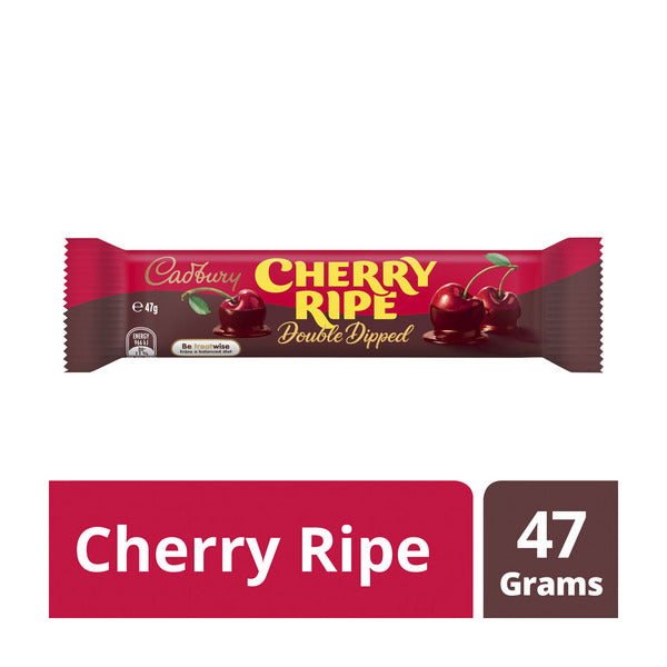 Cadbury Cherry Ripe Double Dip Chocolate Bar | 47g – Shop & Dispatch
