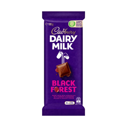 Cadbury Dairy Milk Black Forest Chocolate Block | 180g