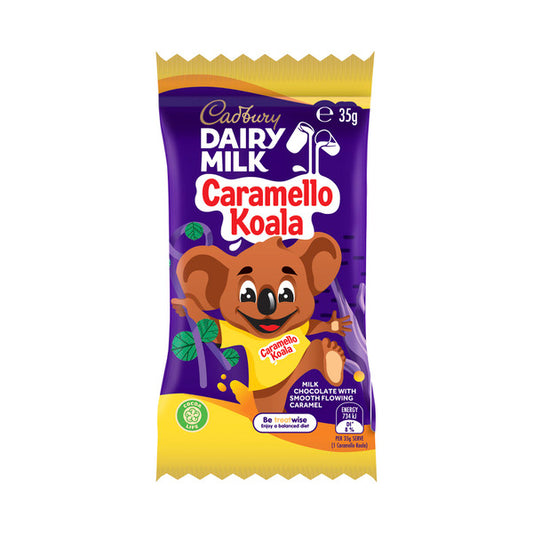Cadbury Dairy Milk Caramello Koala Chocolate Bar | 35g x 2 Pack