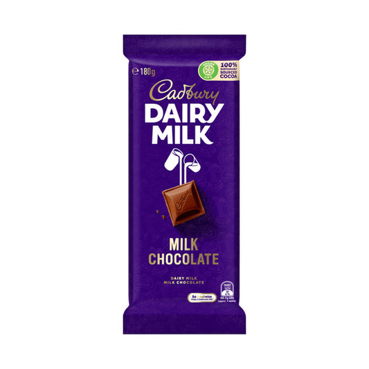 Cadbury Dairy Milk Chocolate Block | 180g