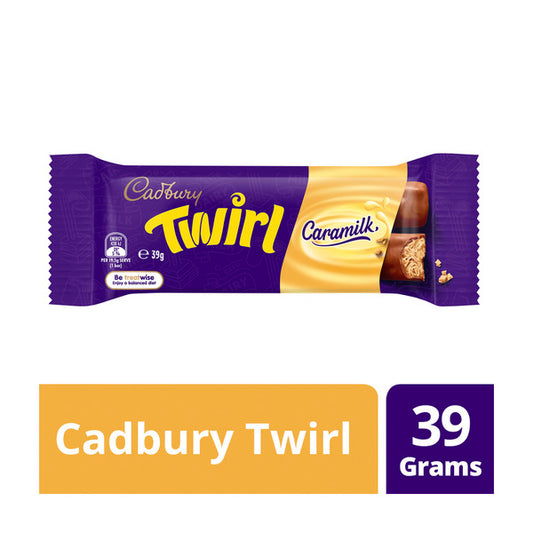 Cadbury Twirl Caramilk Chocolate Bars | 39g