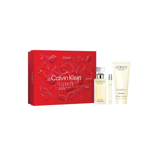 Calvin Klein Eternity For Women Eau De Parfum 100ml 3 Piece Gift Set