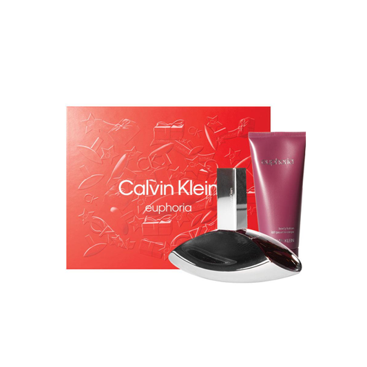 Calvin Klein Euphoria For Women Eau De Parfum 100ml & Body Lotion 2 Piece Set