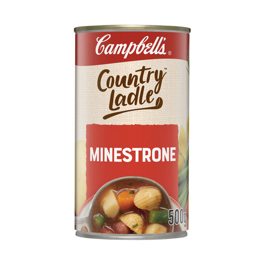 Campbell's Country Ladle Soup Can Minestrone | 495g