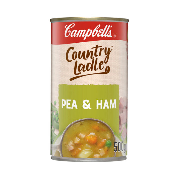 Campbell's Country Ladle Soup Can Pea & Ham | 500g